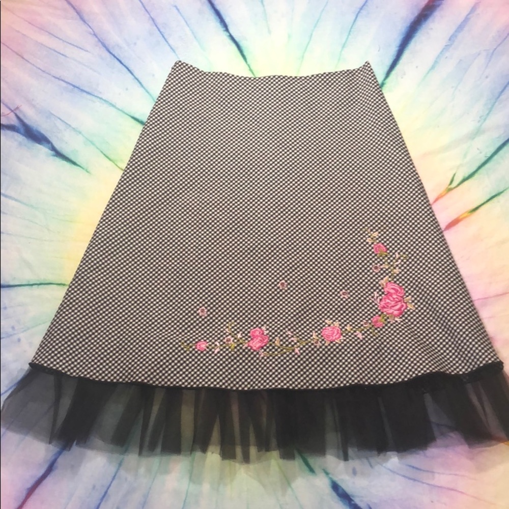 Embroidered 50’s Inspired Skirt